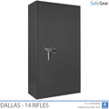 Dallas 14 - Gun Safe (14 Rifles) - Burglary Test Grade I