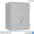 Topas Pro 20 Pengeskab (125 L) - Indbrudstest Klasse II