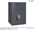 Gemini Pro D-I 175 deposit safe, front view