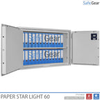 Paper Star Light 60 Dokumentskab - 28 Ringbind - Indbrudstest S2 / Brandtest 30 min