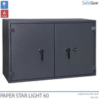 Paper Star Light 60 Dokumentskab - 28 Ringbind - Indbrudstest S2 / Brandtest 30 min