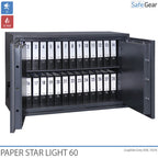 Paper Star Light 60 Dokumentskab - 28 Ringbind - Indbrudstest S2 / Brandtest 30 min