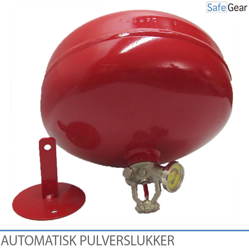 Automatisk pulverslukker 6 kg