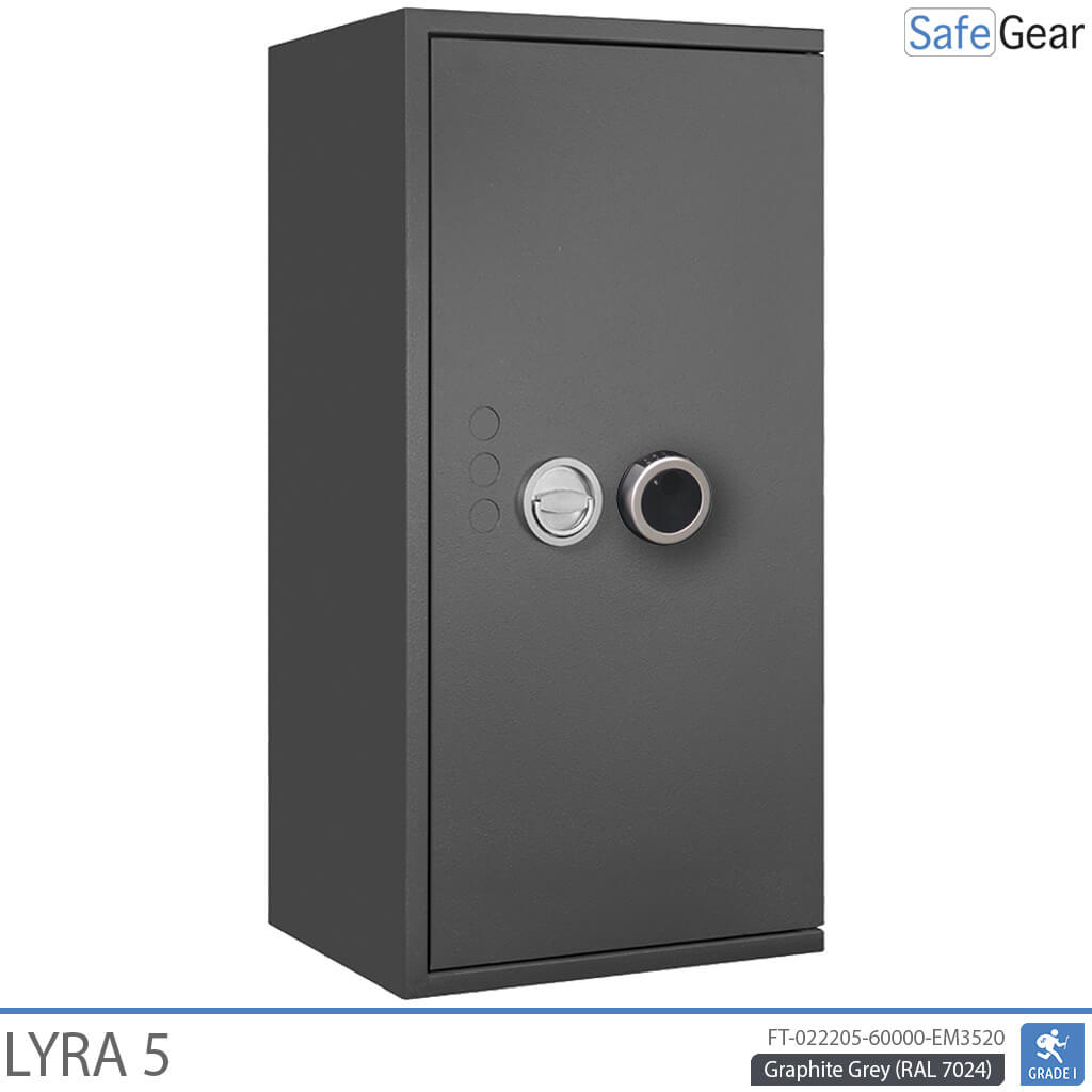 Lyra 5 - Værdiskab (109 liter) - Indbrudstest Klasse 1