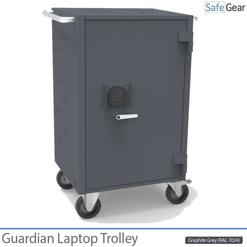 Guardian 1200 computer-vogn - 20 bærbare computere med opladning
