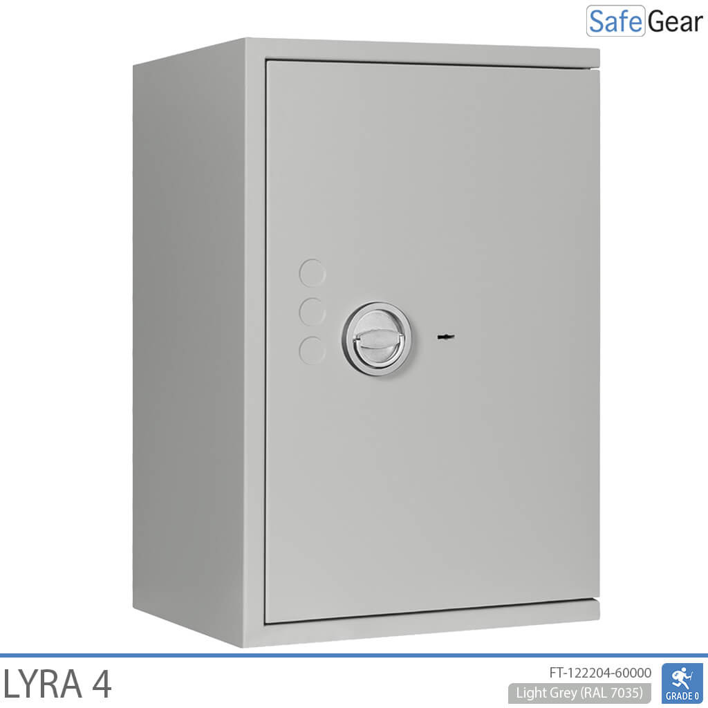 Lyra 4 - Værdiskab (84 liter) - Indbrudstest Klasse 0
