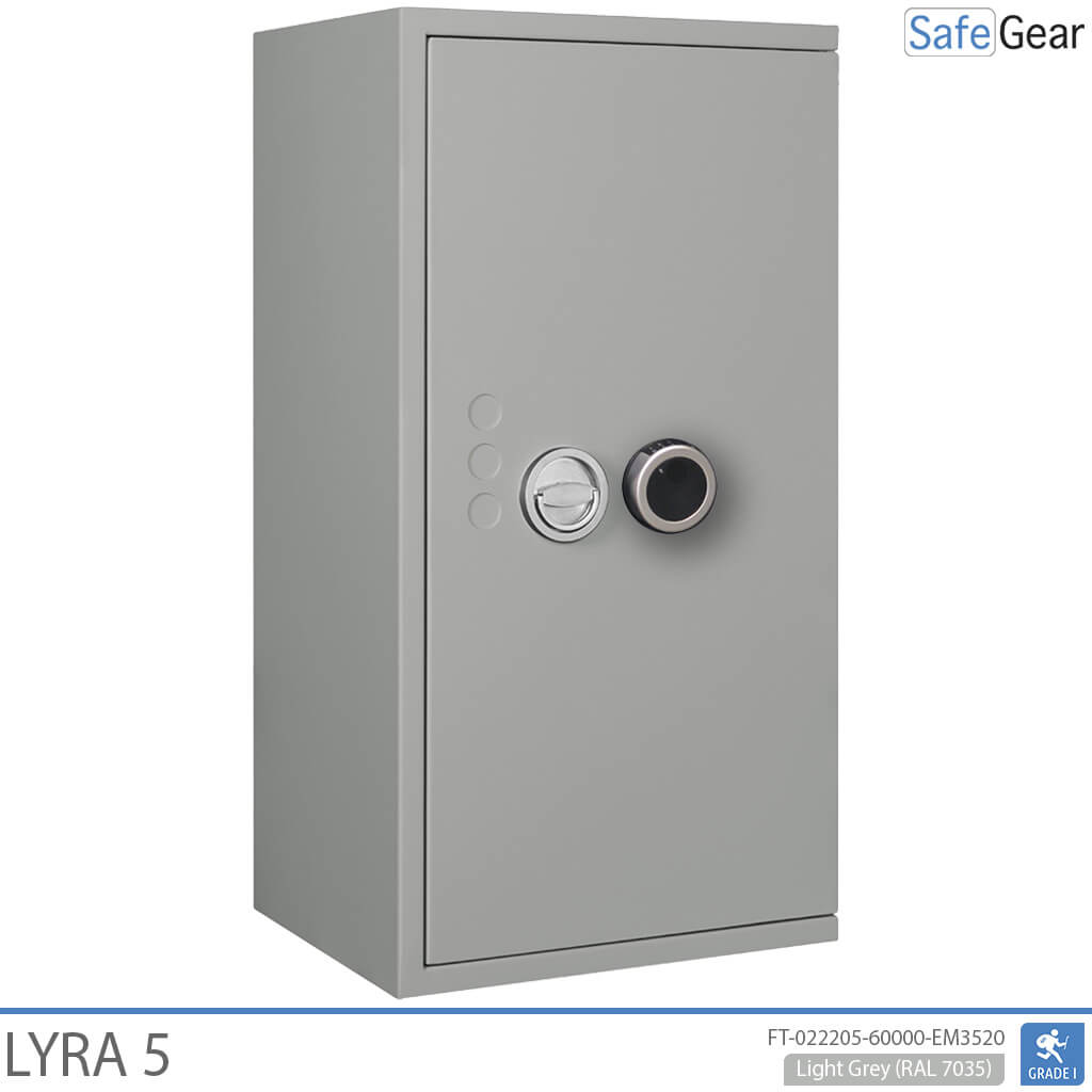 Lyra 5 - Værdiskab (109 liter) - Indbrudstest Klasse 1