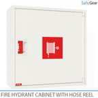 Brandskab med slangetromle - 690x690x290 mm - PVC 30 m - 3/4'' (19mm)