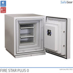 Fire Star Plus 0 Brandsikkert Datamedieskab (44 LTO) – Indbrudstest Klasse I / Brandtest 120 min