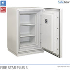 Fire Star Plus 3 Brandsikkert Datamedieskab (210 LTO) – Indbrudstest Klasse I / Brandtest 120 min