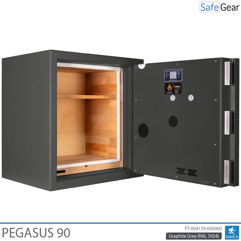 Værdiskab Pegasus IV (90 L) – indbrudstest Klasse 4