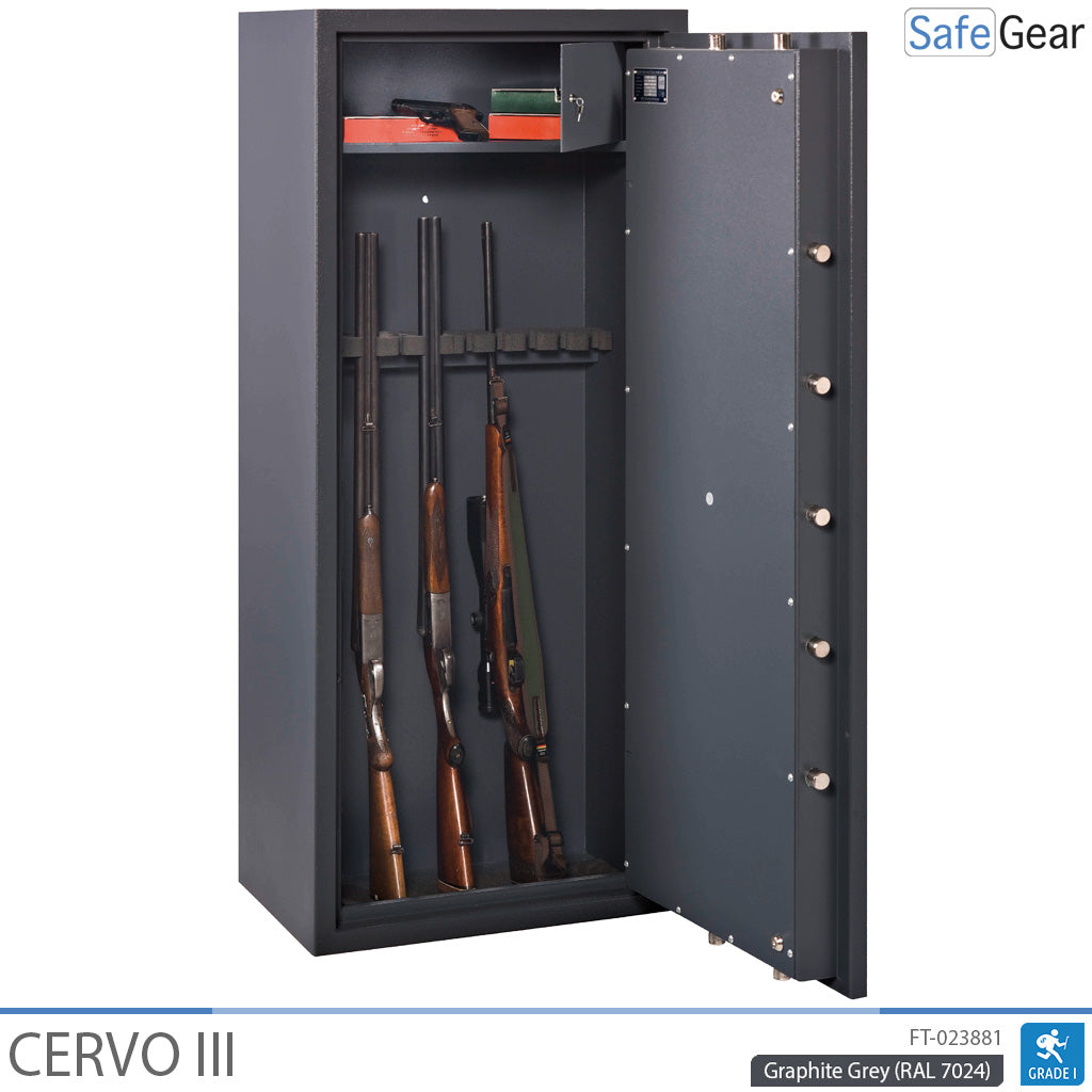 Cervo III - våbenkabinet - (12 rifler) - indbrudstest Klasse 1