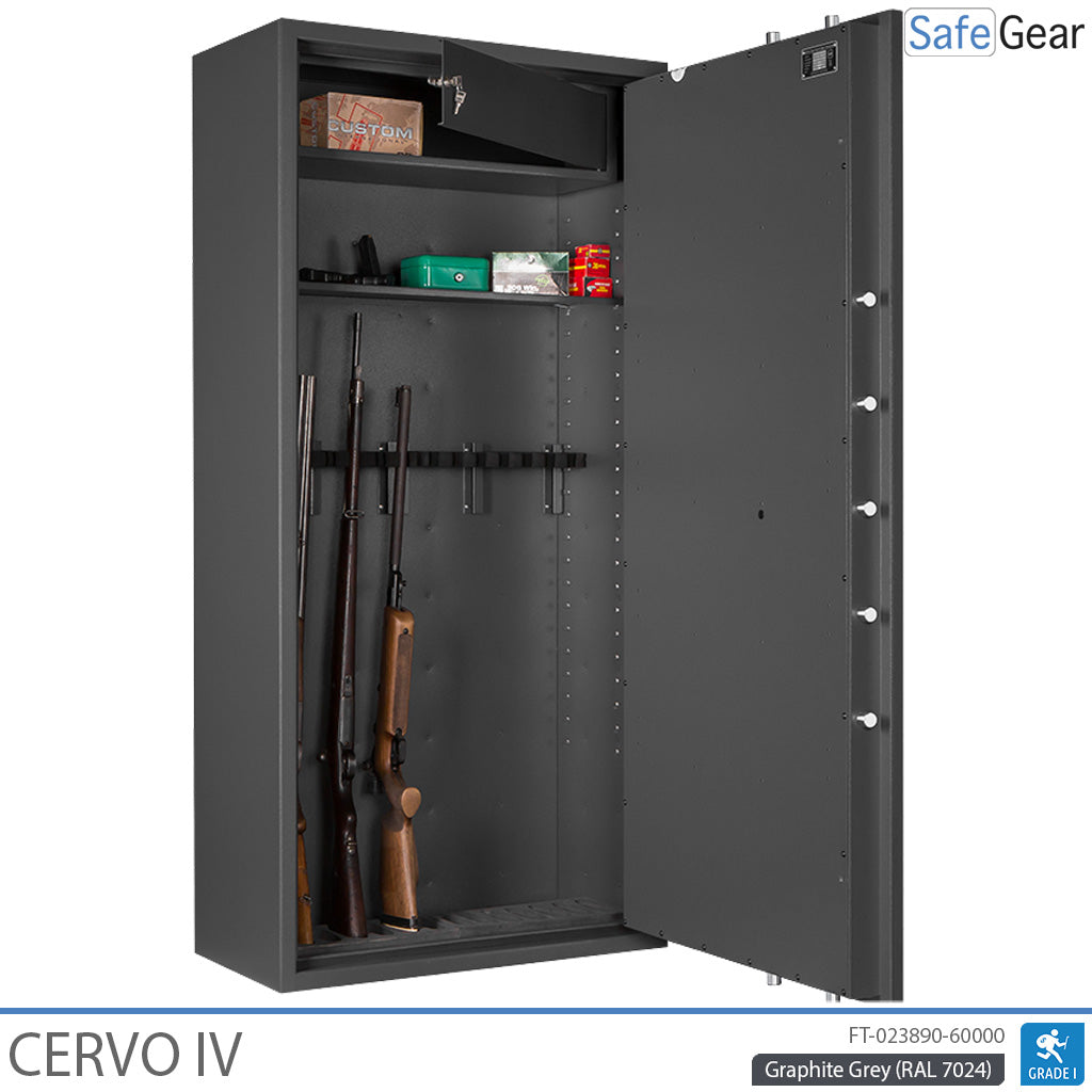 Cervo IV - våbenkabinet - (14 rifler) - indbrudstest Klasse 1