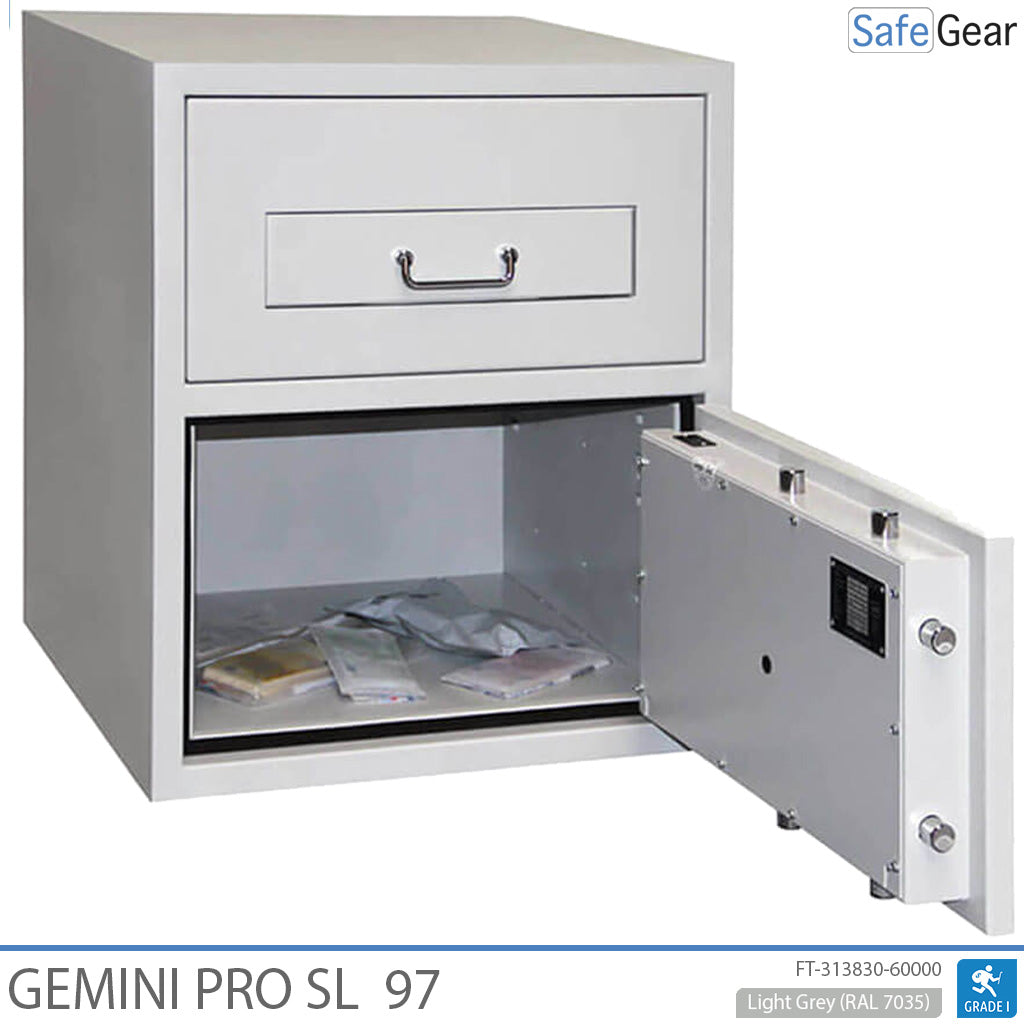 Gemini Pro SL 97 Deponeringsskab (119 L) - indbrudstest D-I - nøglelås
