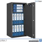 Lyra 7 - Værdiskab (118 liter) - Indbrudstest Klasse 0