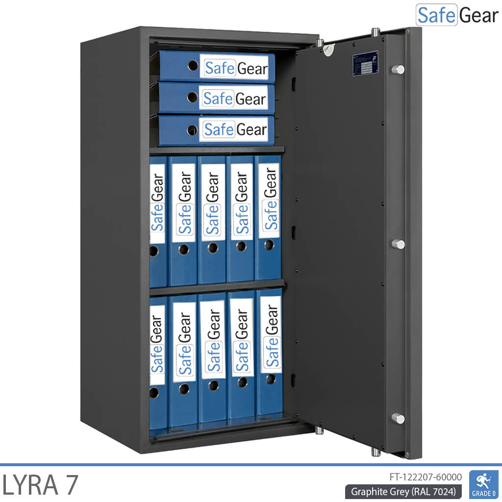 Lyra 7 - Værdiskab (118 liter) - Indbrudstest Klasse 0