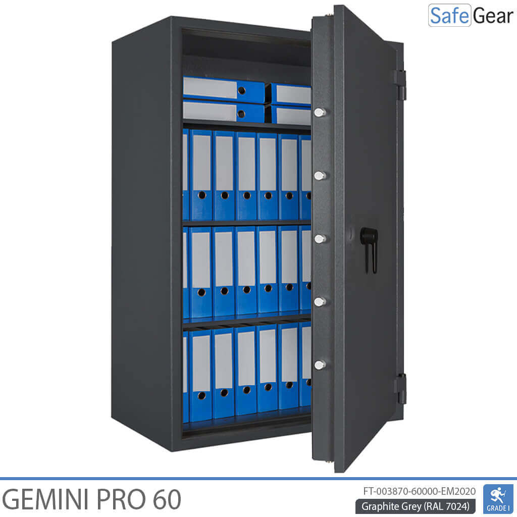 Gemini Pro 60 - Sikkerhedsskab (431 Liter) - Indbrudstest Klasse 1