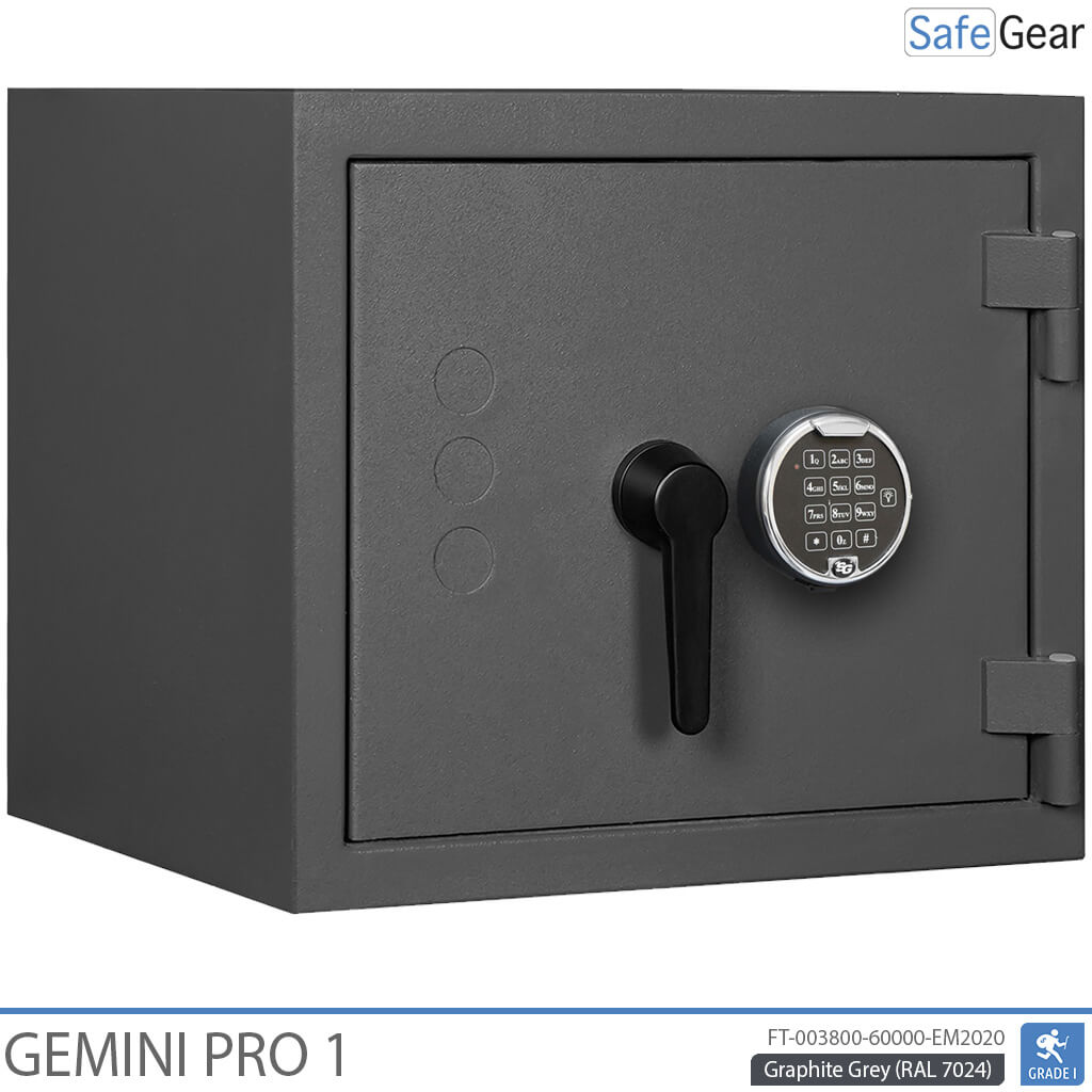 Gemini Pro 1 – Værdiskab (46 Liters) – Indbrudstest Klasse 1