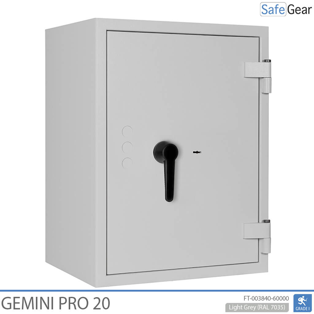 Gemini Pro 20 – Værdiskab (142 Liters) – Indbrudstest Klasse 1
