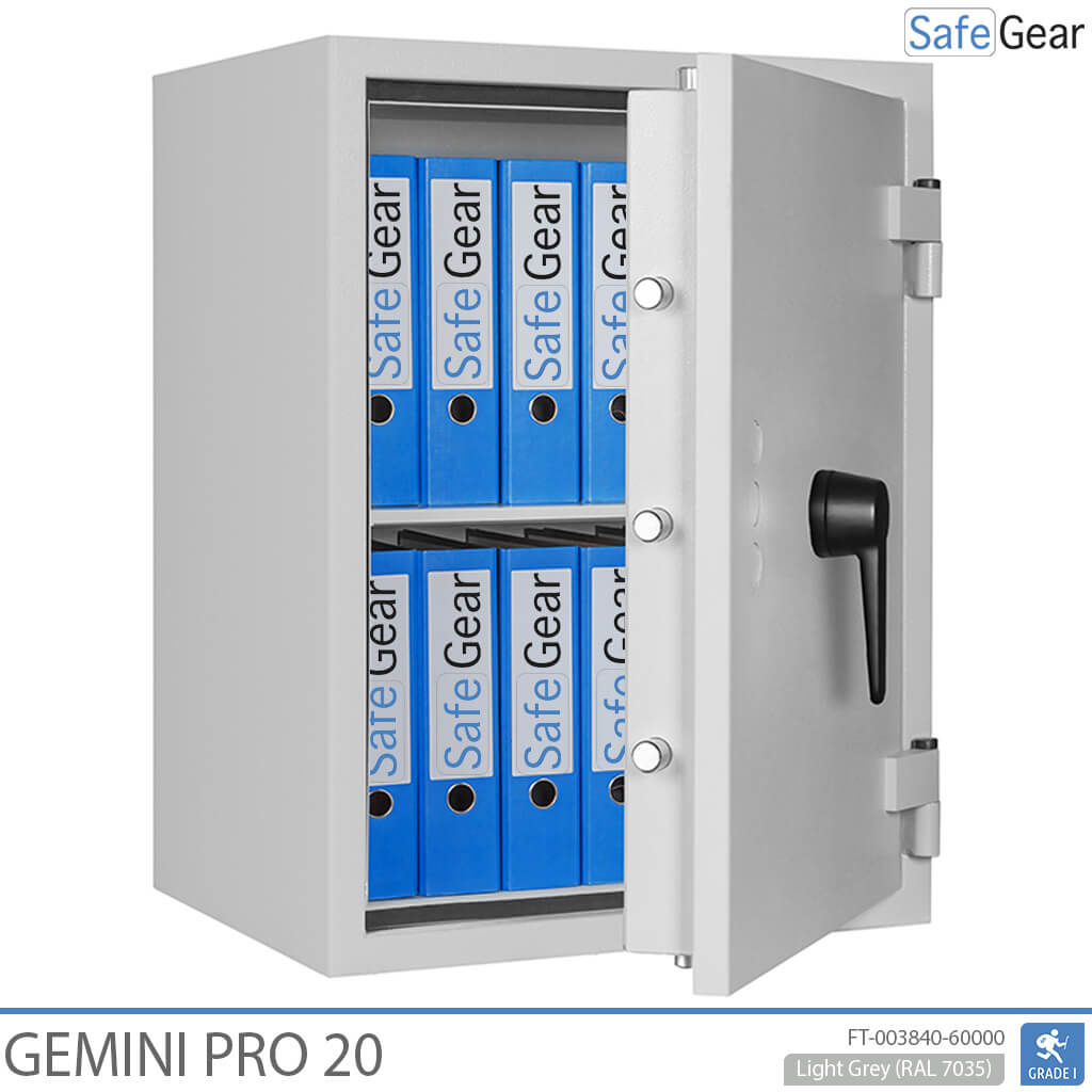 Gemini Pro 20 – Værdiskab (142 Liters) – Indbrudstest Klasse 1