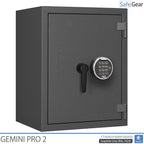 Gemini Pro 2 - Sikkerhedsskab (70 Liter) - Indbrudstest Klasse 1