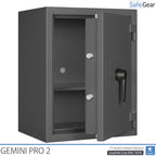 Gemini Pro 2 - Sikkerhedsskab (70 Liter) - Indbrudstest Klasse 1