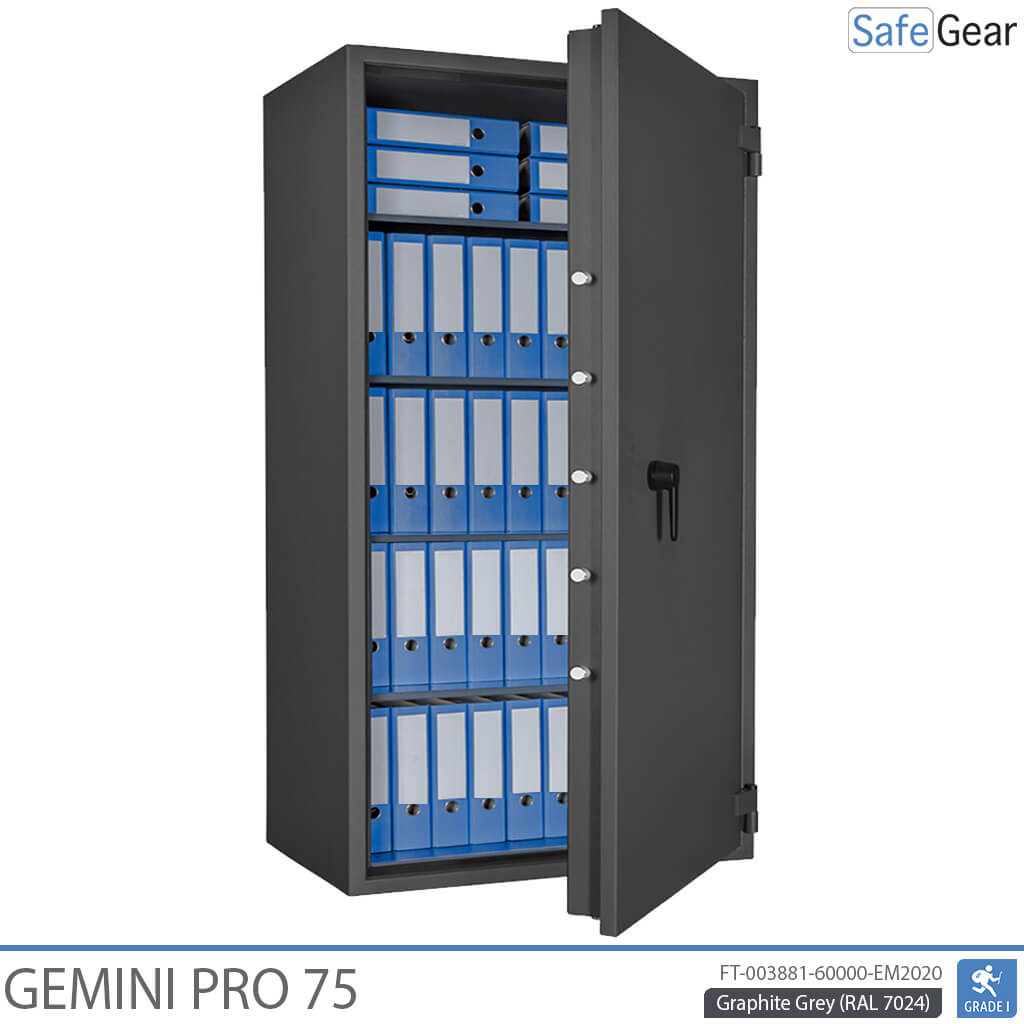 Gemini Pro 75 - Sikkerhedsskab (544 Liter) - Indbrudstest Klasse 1