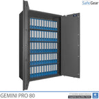 Gemini Pro 80 - Sikkerhedsskab (859 Liter) - Indbrudstest Klasse 1