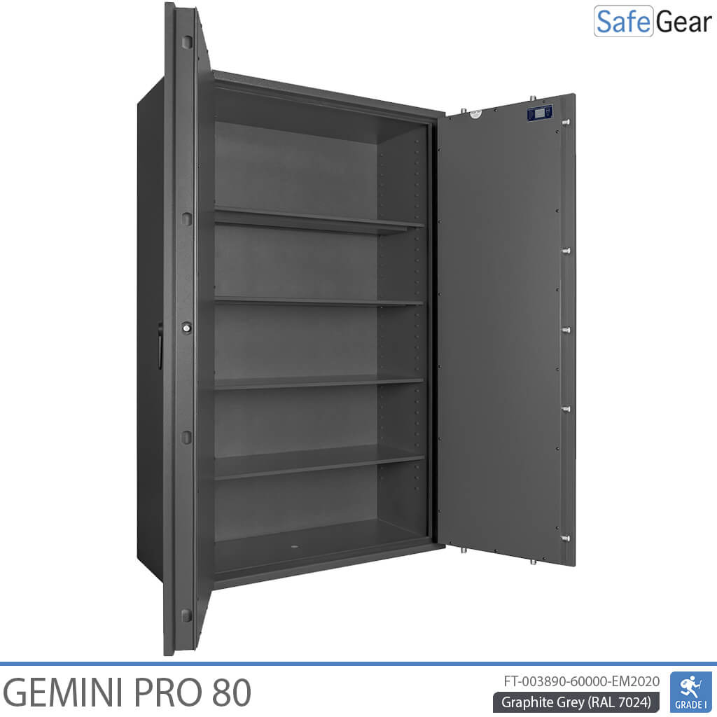 Gemini Pro 80 - Sikkerhedsskab (859 Liter) - Indbrudstest Klasse 1
