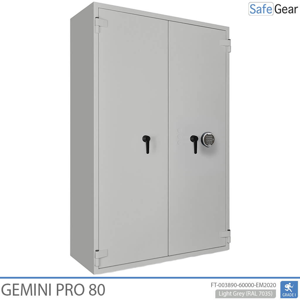 Gemini Pro 80 - Sikkerhedsskab (859 Liter) - Indbrudstest Klasse 1