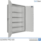 Gemini Pro 80 - Sikkerhedsskab (859 Liter) - Indbrudstest Klasse 1