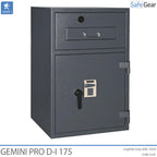 Gemini Pro D-I 175 deposit safe, closed