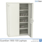 Guardian 1900 - 100 bærbare computere med opladning - indbrudstest SSF 3492