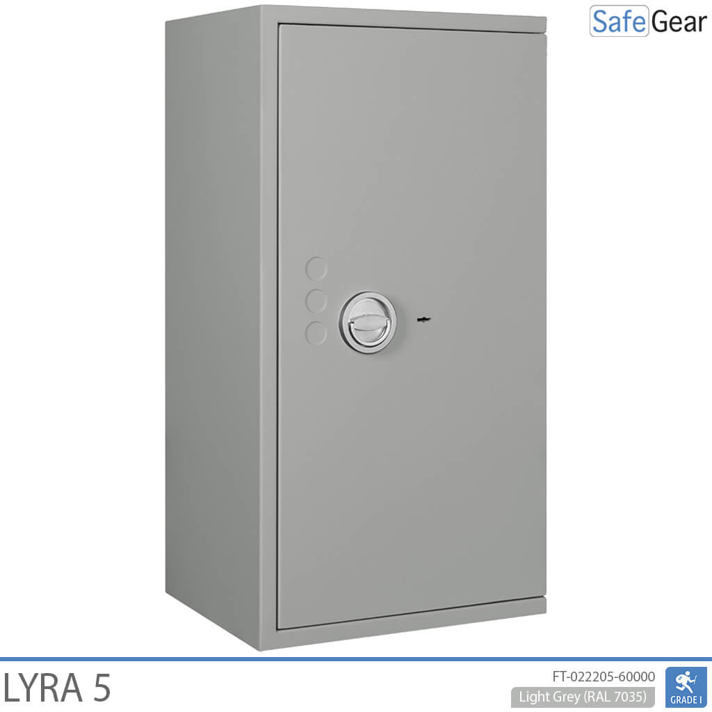 Lyra 5 - Værdiskab (109 liter) - Indbrudstest Klasse 1