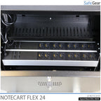 NoteCart Flex - 24 bærbare computere med opladning