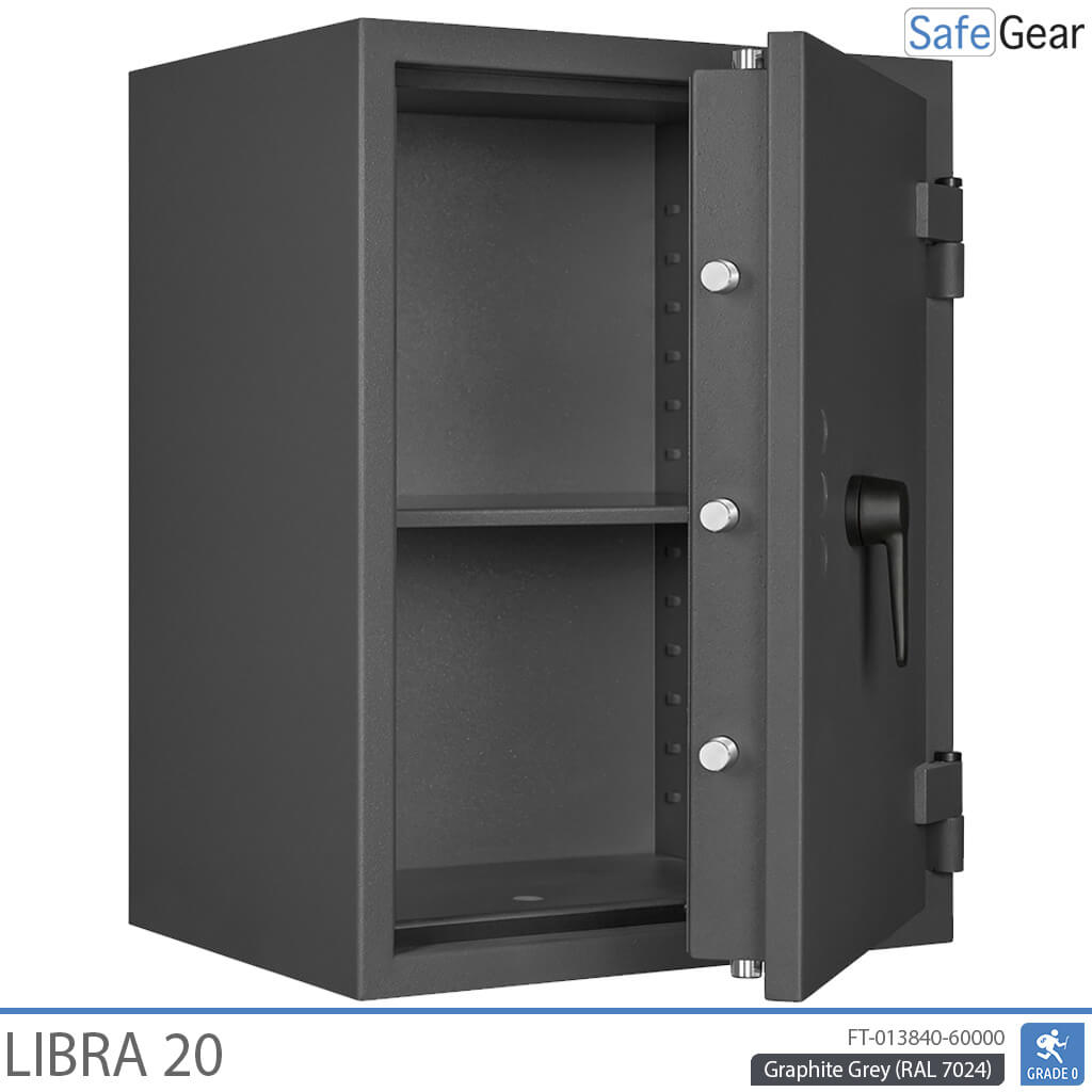 Libra 20 - Sikkerhedsskab (142 Liter) - Indbrudstest Klasse 0