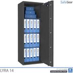 Lyra 14 - Værdiskab (165 liter) - Indbrudstest Klasse 0
