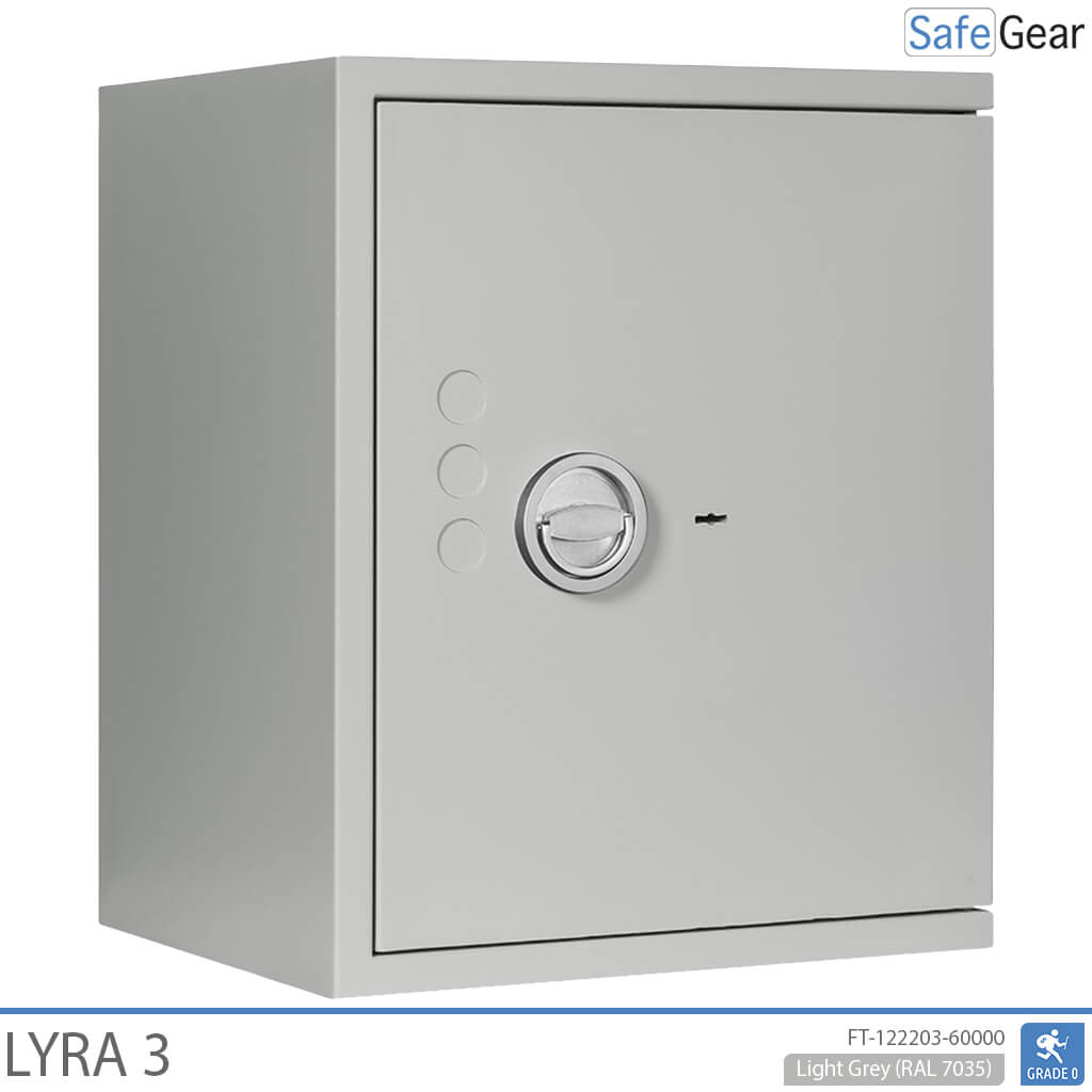 Lyra 3 - Værdiskab (66 liter) - Indbrudstest Klasse 0