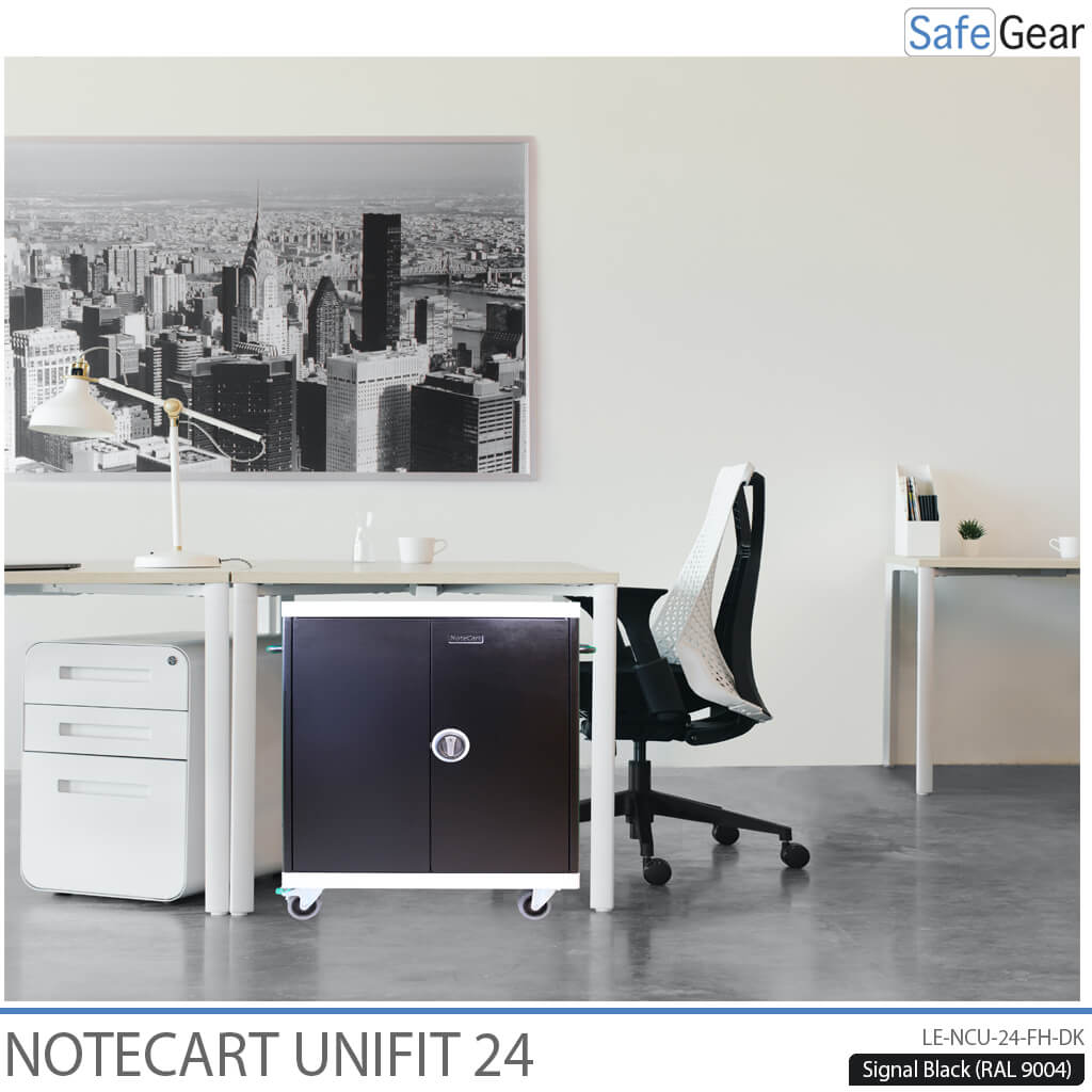 NoteCart Unifit - 32 bærbare computere med opladning