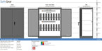 Zeus 14 - Laptopværdiskab (16 laptops) - nøglelås