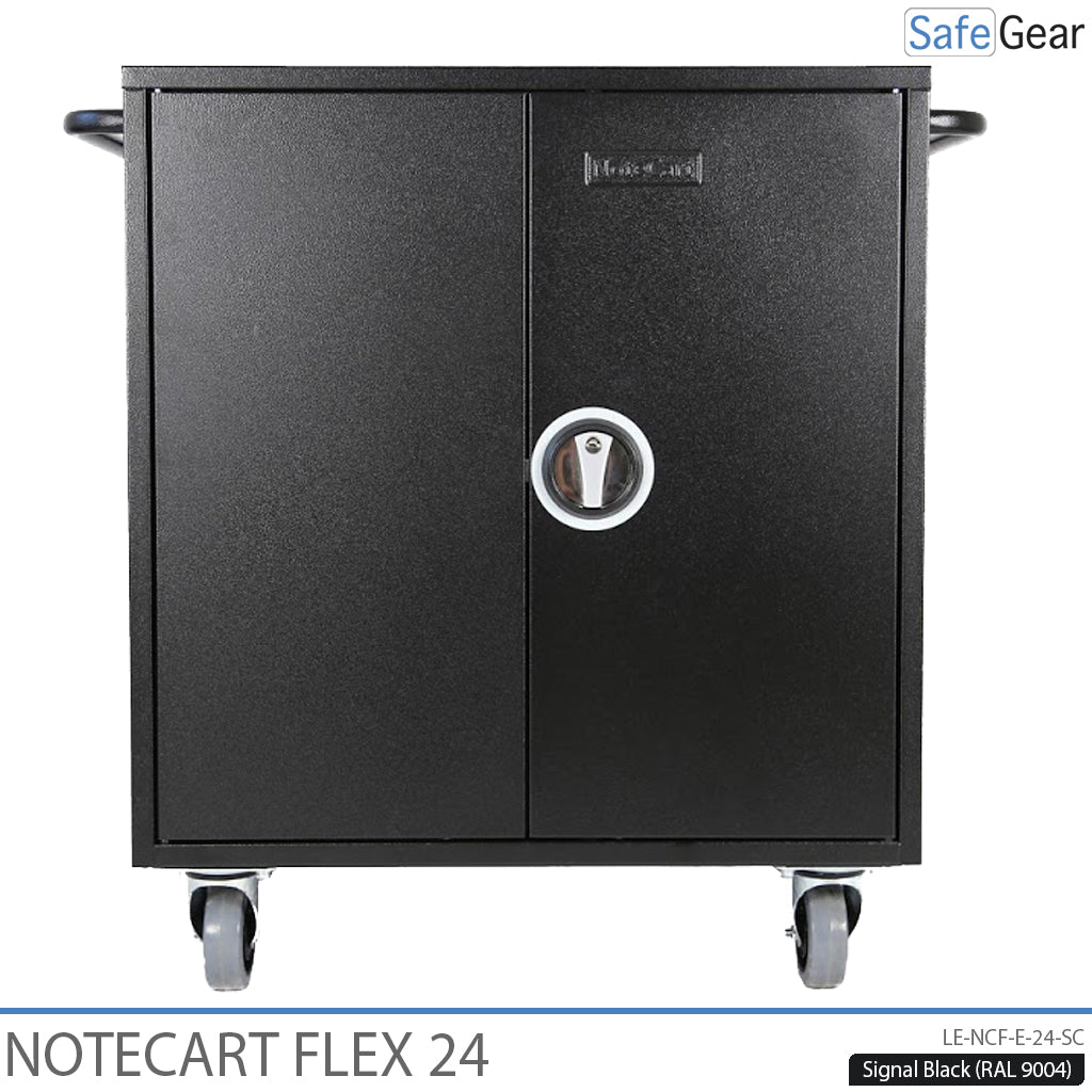 NoteCart Flex - 24 bærbare computere med opladning