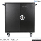 NoteCart Flex - 24 bærbare computere med opladning