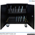 NoteCart Flex - 24 bærbare computere med opladning