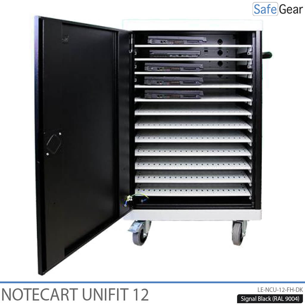 NoteCart Unifit - 12 bærbare computere med opladning
