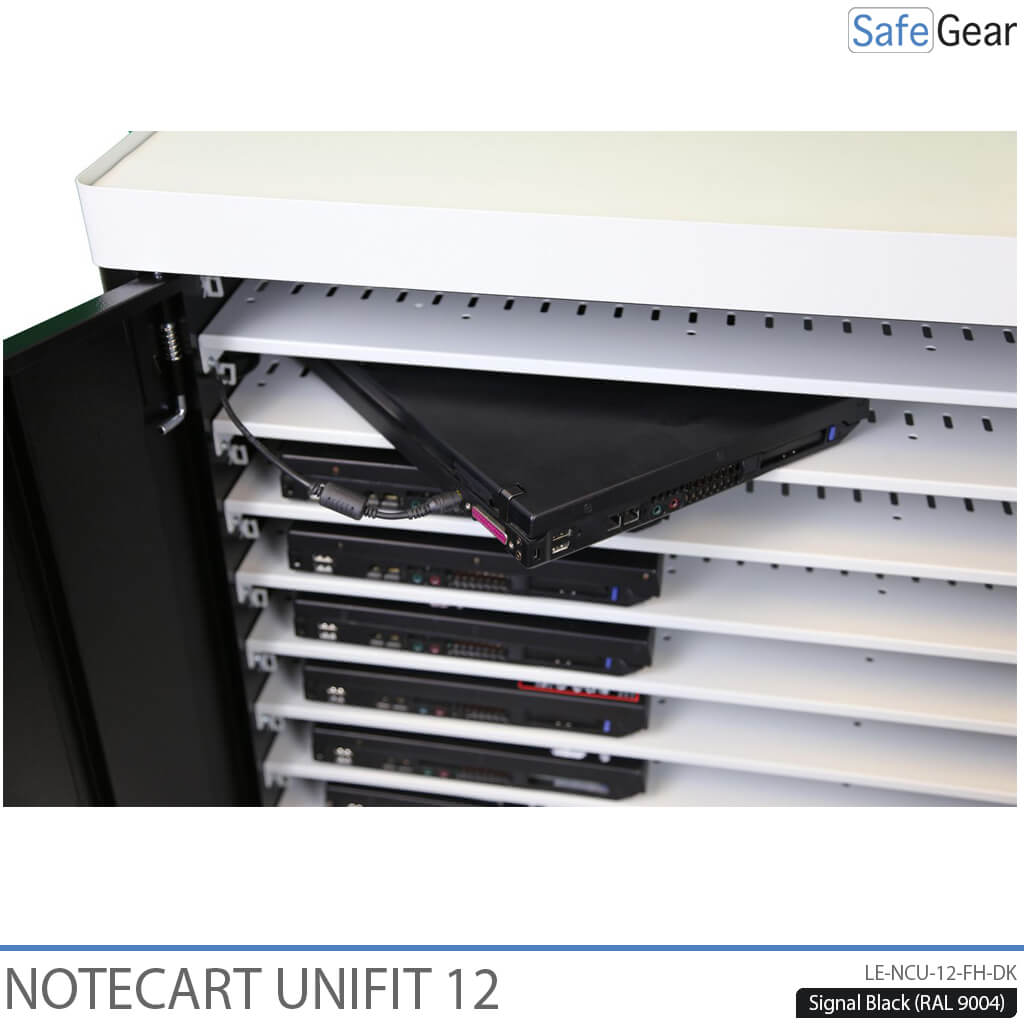 NoteCart Unifit - 12 bærbare computere med opladning