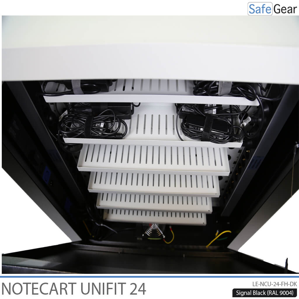 Notecart Unifit - 24 bærbare computere med opladning