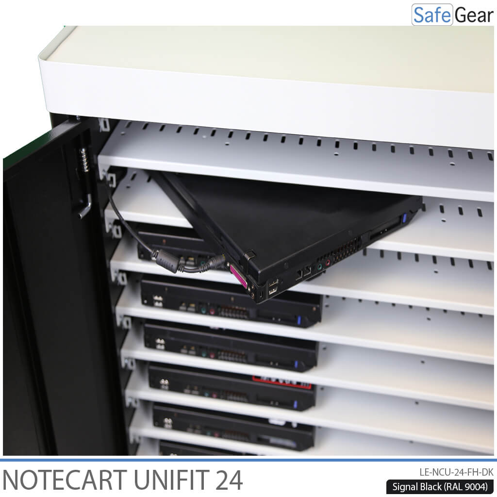 Notecart Unifit - 24 bærbare computere med opladning