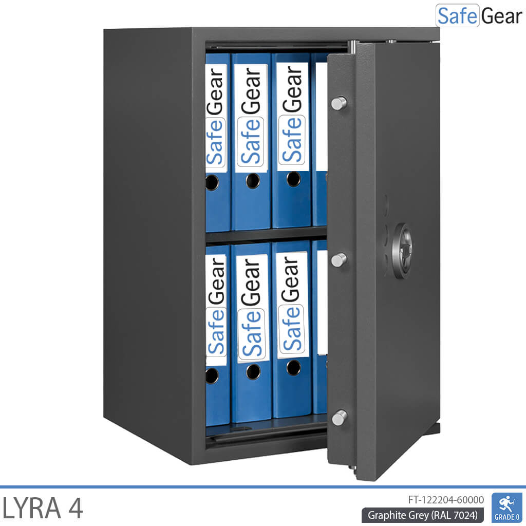 Lyra 4 - Værdiskab (84 liter) - Indbrudstest Klasse 0