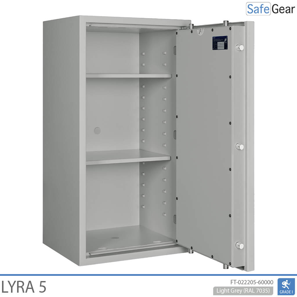 Lyra 5 - Værdiskab (109 liter) - Indbrudstest Klasse 1