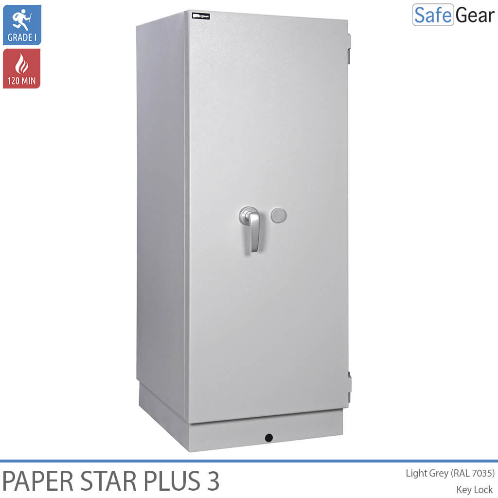 Paper Star Plus 4 Brandskab (456 L) - Indbrudstest Klasse I / Brandtest 120 min